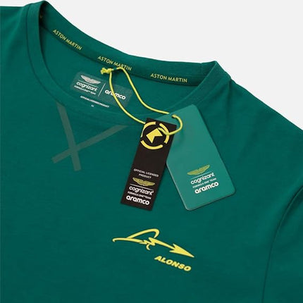 Aston Martin F1 Fernando Alonso Kimoa Drivers T-Shirt