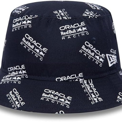 Red Bull Racing F1 New Era Seasonal All Over Print Bucket Hat