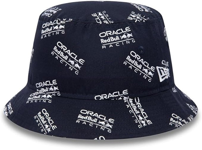 Red Bull Racing F1 New Era Seasonal All Over Print Bucket Hat
