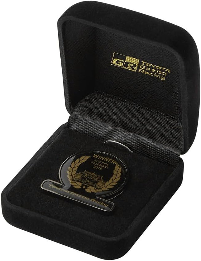 Toyota Gazoo Racing WEC 2018 Winners World Championship Limited Edition Pin Badge