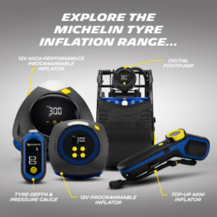 Michelin Mini Cordless Rechargeable Digital Tyre Inflator