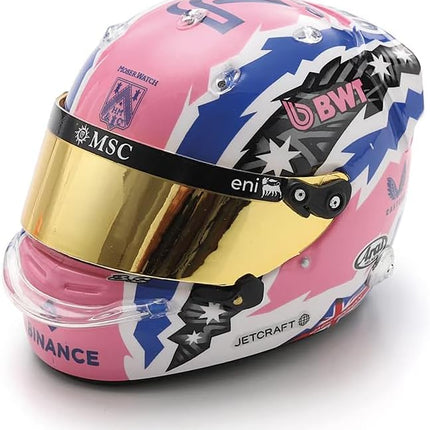 Alpine F1 Team Spark Model Jack Doohan 1/5 Scale Mini Helmet