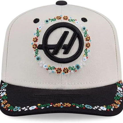 Haas F1 Team New Era Mexico Special Team Baseball Cap 2025