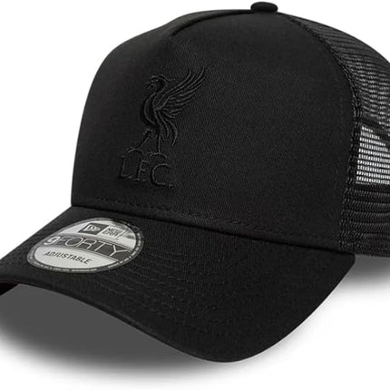 Liverpool FC Black New Era 9Forty Trucker Cap