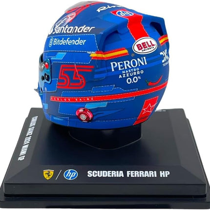 Scuderia Ferrari F1 Official LookSmart Carlos Sainz Miami GP 1/5 Scale Mini Helmet 2024