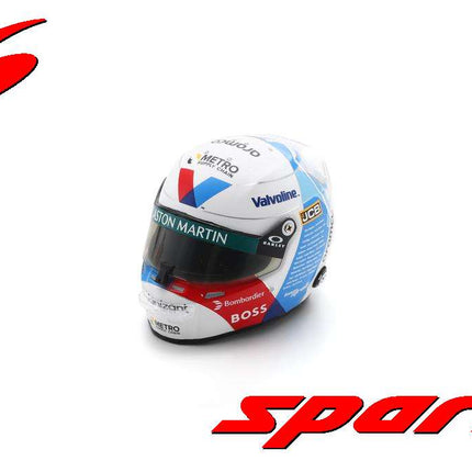 Aston Martin F1 Spark Model Lance Stroll Silverstone GP Special Edition 2024 1/5 Scale Mini Helmet