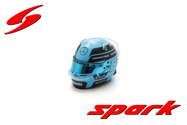 Mercedes AMG Petronas F1 George Russell 2025 Season Livery 1/5 Scale Mini Helmet