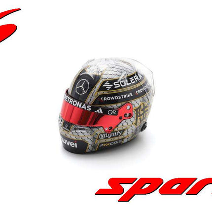 Mercedes AMG Petronas F1 George Russell China GP 2025 1/5 Scale Mini Helmet