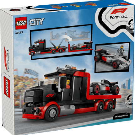 Audi F1 Team Display Truck With Race Car LEGO City