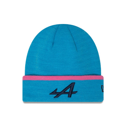Alpine F1 New Era Polyana Cuff Knit Beanie Hat