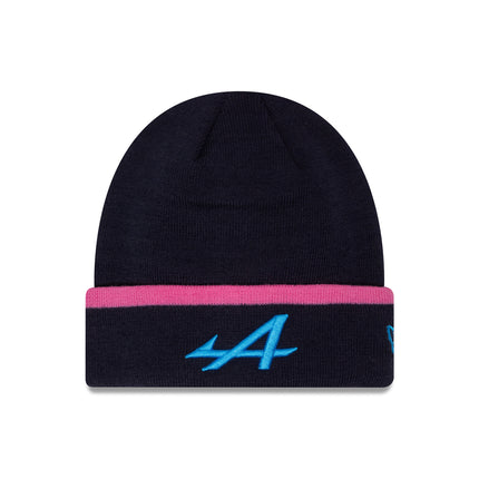 Alpine F1 New Era Polyana Cuff Knit Beanie Hat