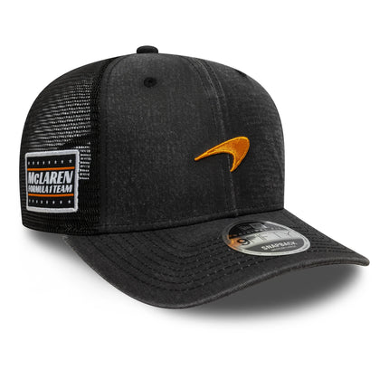 McLaren F1 New Era Washed Snapback Trucker Baseball Cap