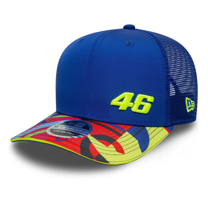 VR46 Valentino Rossi New Era Vale Stretch Snapback Trucker Baseball Cap