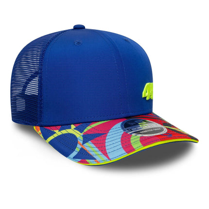 VR46 Valentino Rossi New Era Vale Stretch Snapback Trucker Baseball Cap