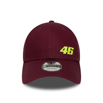 VR46 Valentino Rossi New Era Seasonal Dark red Baseball Cap