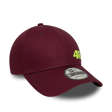 VR46 Valentino Rossi New Era Seasonal Dark red Baseball Cap