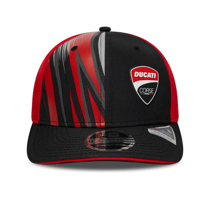 Ducati Corse New Era Logo Print Baseball Cap