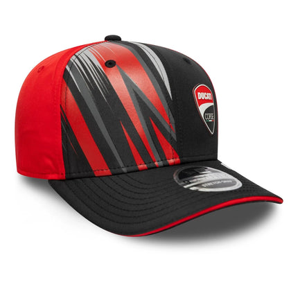 Ducati Corse New Era Logo Print Baseball Cap