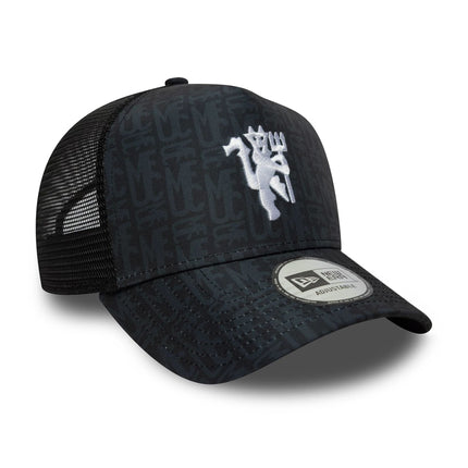 Manchester United New Era All Over Print Trucker Baseball Cap