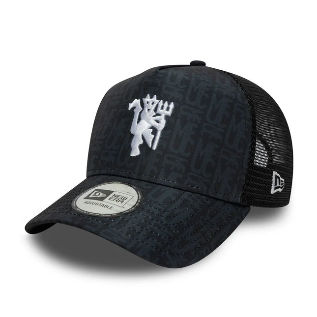 Manchester United New Era All Over Print Trucker Baseball Cap