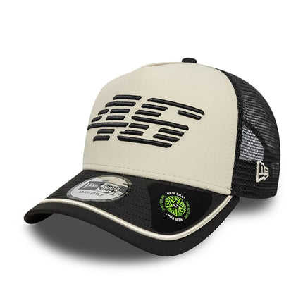VR46 Valentino Rossi New Era Recycled Stripe E-Frame Trucker Baseball Cap