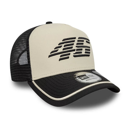 VR46 Valentino Rossi New Era Recycled Stripe E-Frame Trucker Baseball Cap