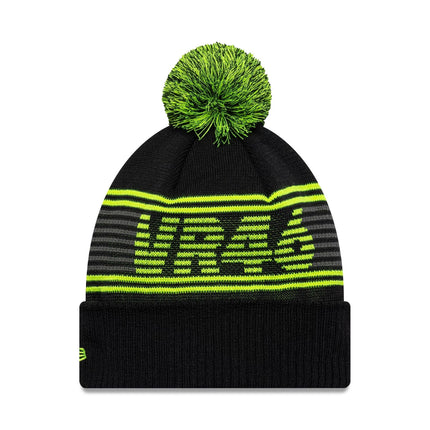 VR46 Valentino Rossi New Era Recycled Knit Bobble Beanie Hat