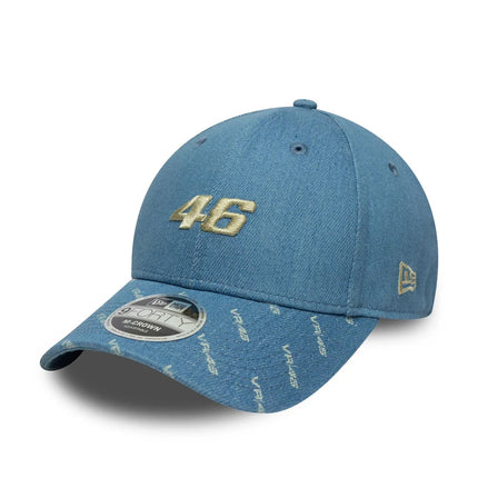 VR46 Valentino Rossi New Era Denim Baseball Cap