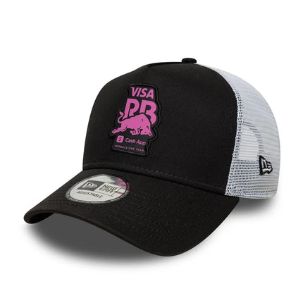 Visa Cash App Racing Bulls F1 Team New Era E-Frame Trucker Baseball Cap
