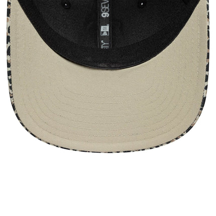 Visa Cash App Racing Bulls F1 Team New Era Leopard Print Trucker Baseball Cap