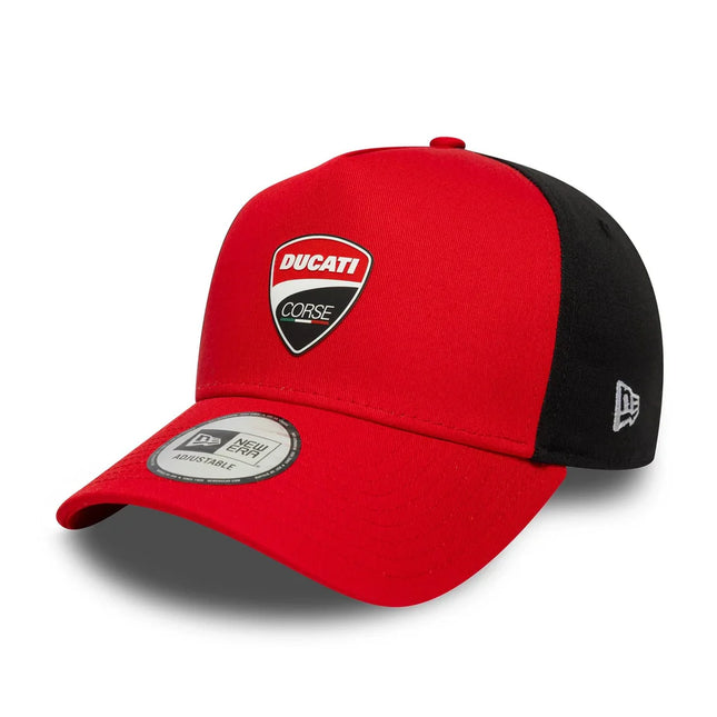 Ducati Corse New Era Logo E-Frame Trucker Baseball Cap