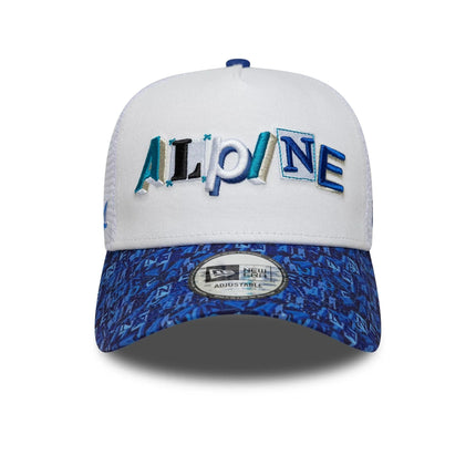 Alpine F1 Team New Era All Over Print Trucker Baseball Cap