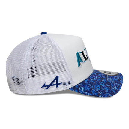 Alpine F1 Team New Era All Over Print Trucker Baseball Cap