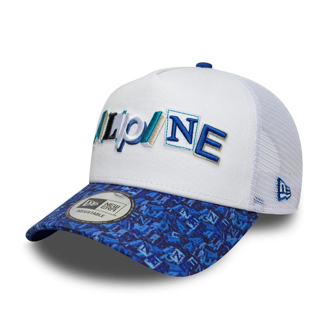 Alpine F1 Team New Era All Over Print Trucker Baseball Cap