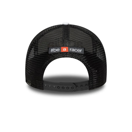 Aprilia Racing New Era Wordmark Logo Trucker Baseball Cap