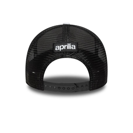 Aprilia Racing New Era Wordmark Logo E-Frame Trucker Baseball Cap