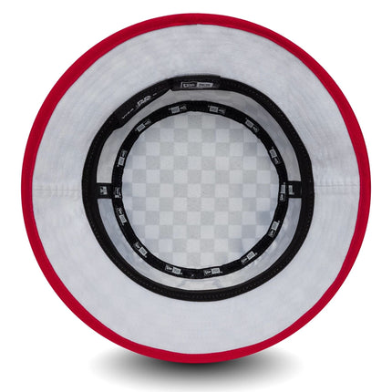 Visa Cash App Racing Bulls F1 Team New Era Checkerboard Tapered Bucket Hat