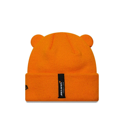 McLaren F1 Team New Era Kids Cuff Knit Beanie Hat With Ears