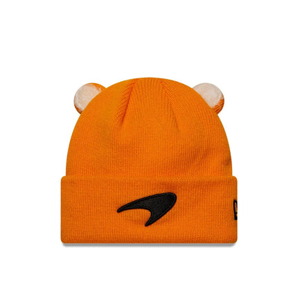 McLaren F1 Team New Era Kids Cuff Knit Beanie Hat With Ears