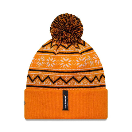 McLaren F1 Team New Era Christmas Beanie Bobble Hat