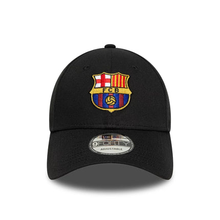 Barcelona FC New Era Core Logo Black Baseball Cap