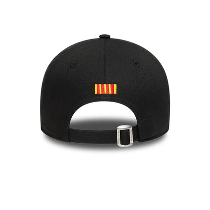Barcelona FC New Era Core Logo Black Baseball Cap
