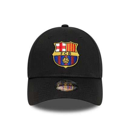 Barcelona FC New Era Core Logo Black Kids Baseball Cap