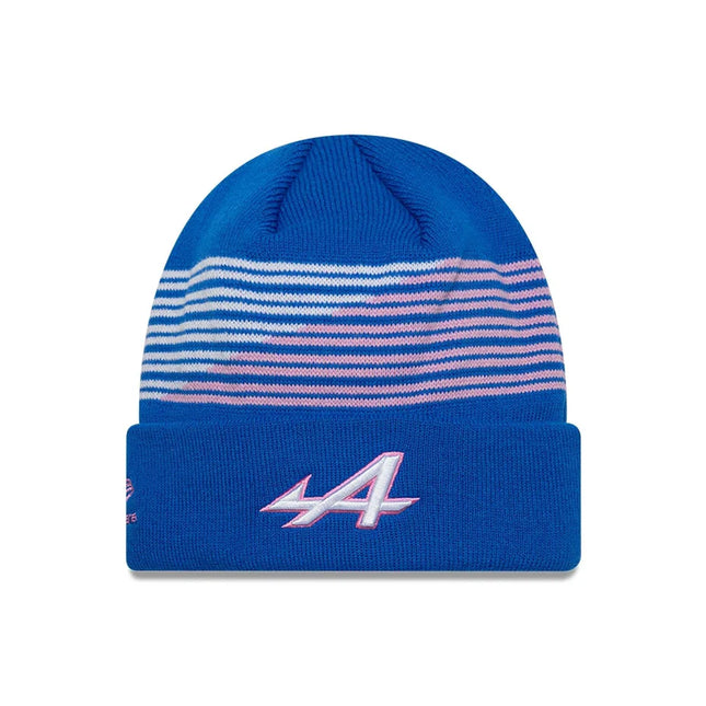 Alpine F1 Team New Era Cuff Knit Beanie Hat 2026