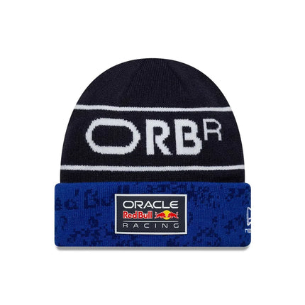 Red Bull Racing F1 Team New Era Kids Cuff Beanie Hat 2026
