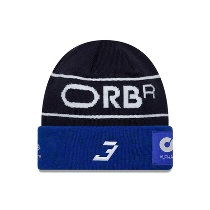 Red Bull Racing F1 Team New Era Max Verstappen Drivers Cuff Beanie Hat 2026