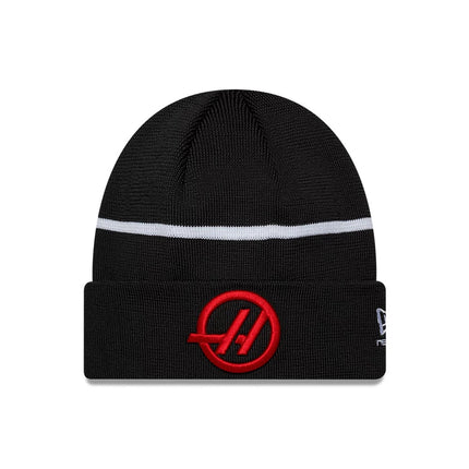 Haas F1 Team New Era Cuff Beanie Hat 2026