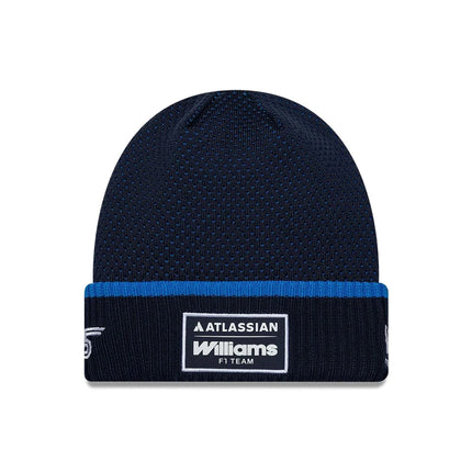 Williams Racing F1 Team New Era Carlos Sainz Cuff Knit Beanie Hat 2026