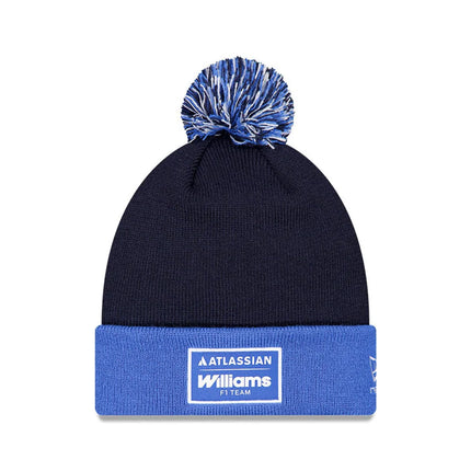 Williams Racing F1 Team New Era Essentials Bobble Beanie Hat