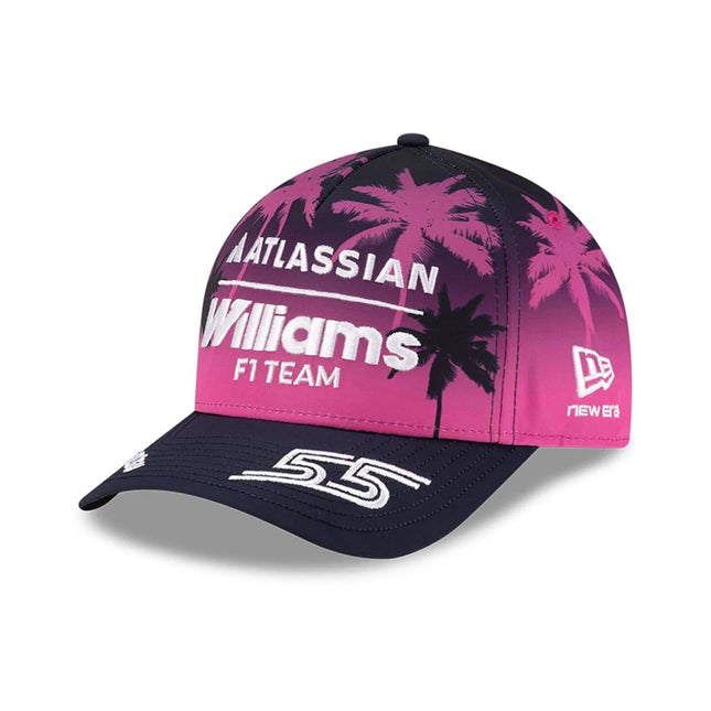 Williams Racing F1 Team New Era Carlos Sainz Drivers Miami GP Baseball Cap 2026